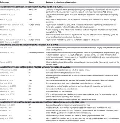 Metabolic Dysfunction Underlying Autism Spectrum Disorder and Potential Treatment Approaches